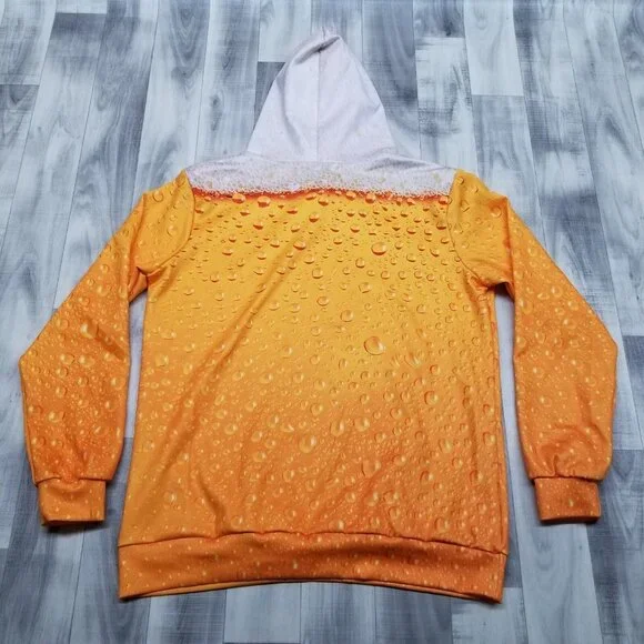 ✅It’s Beer Time Full Over Print 3D Digital Printed Hoodie NewCosplay Men’s L - Picture 4 of 9